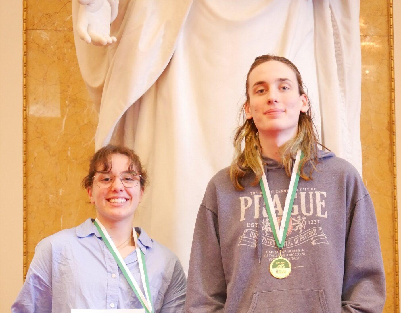 Wieder ein RIESENERFOLG bei EuroLingua für Kaindorf: 2x GOLD