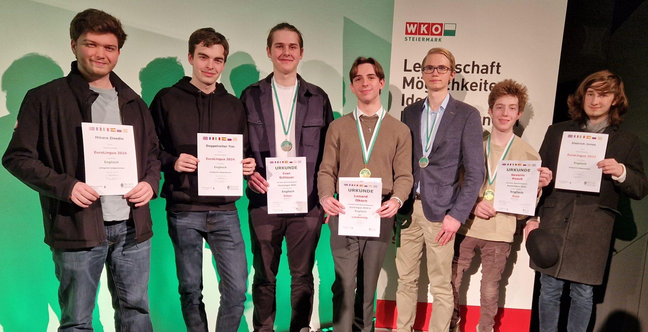 Wieder ein SENSATIONSERFOLG bei EuroLingua für Kaindorf: