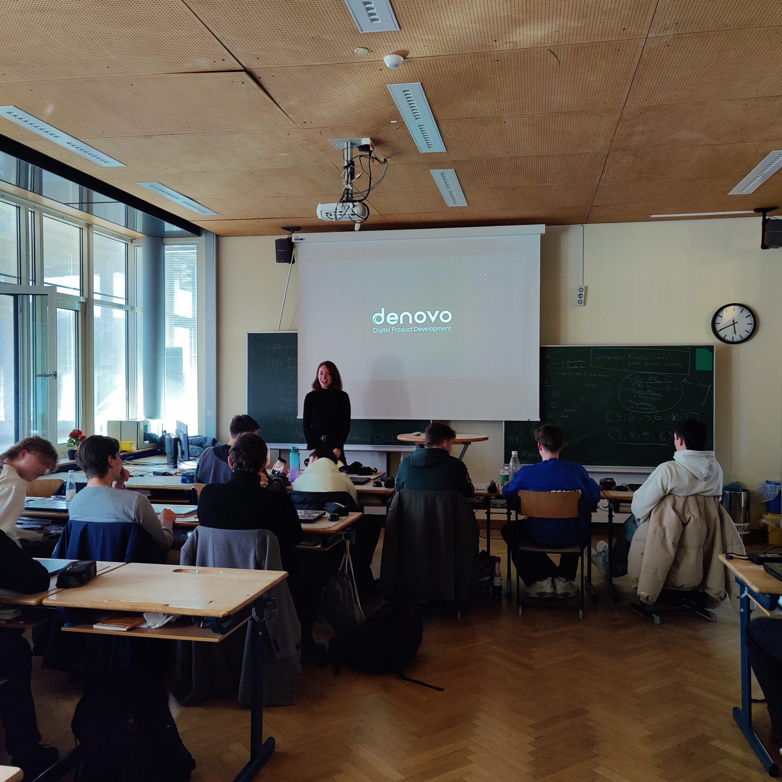 Firmen-Gastvortrag an unserer Schule!