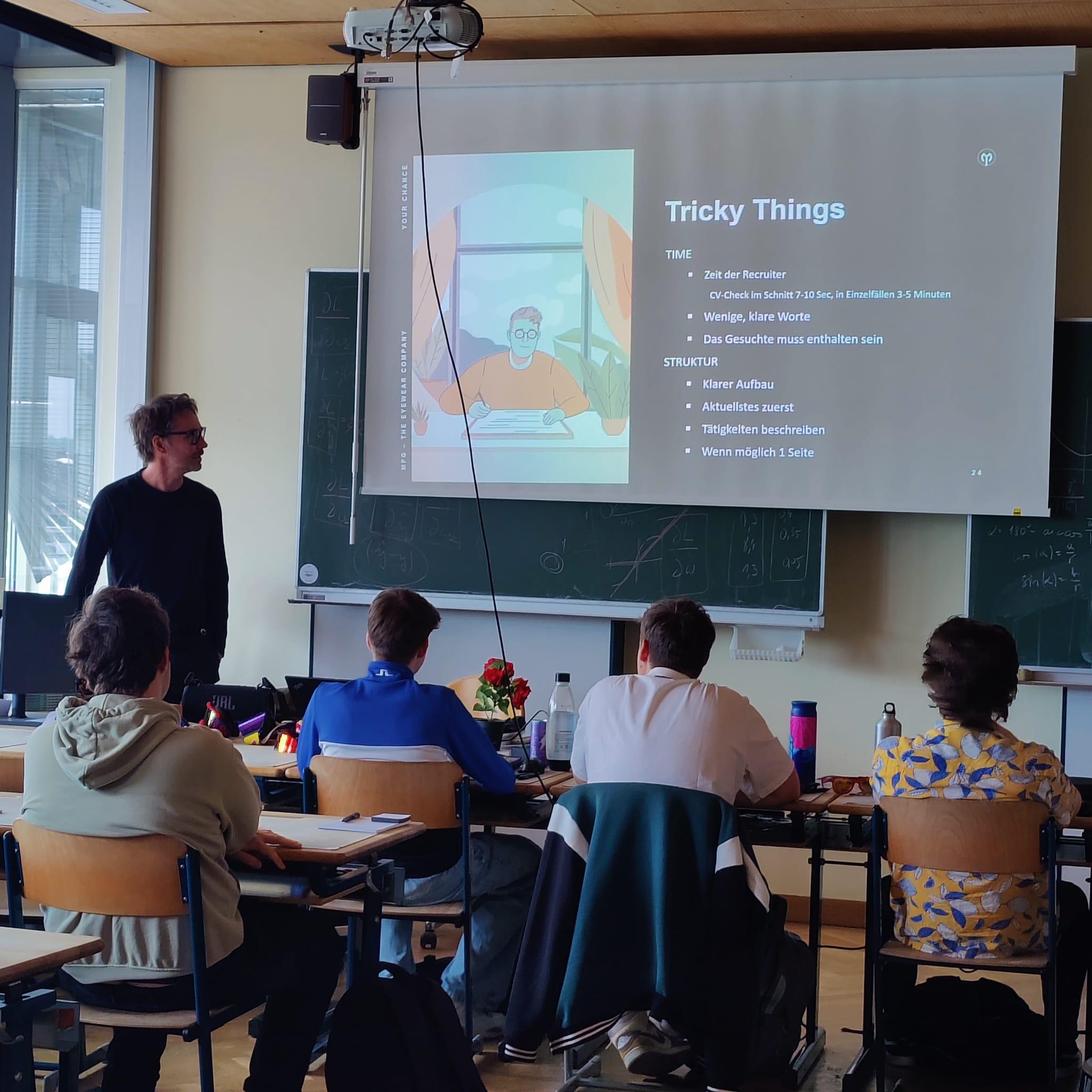 Spannender Gastvortrag der MPG GmbH