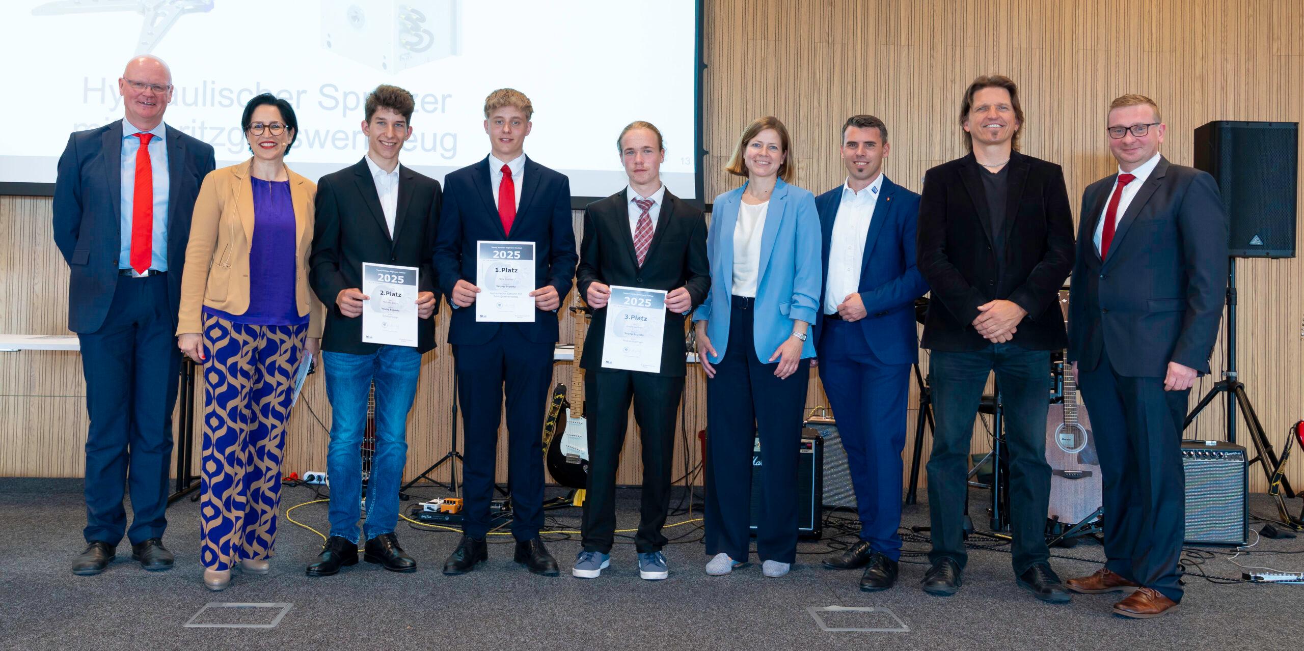 Ausgezeichneter 2. Platz beim Young Austrian Engineers Contest!
